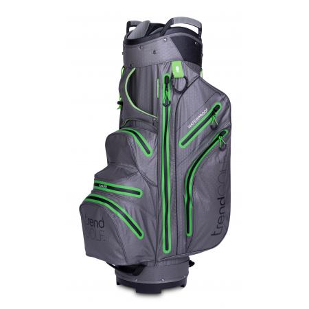 trendGOLF. Rainline Pro Golf Cartbag, grau/grün