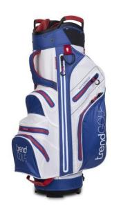 trendGOLF. Rainline Pro Golf Cartbag, weiß/blau/rot