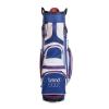 trendGOLF. Rainline Pro Golf Cartbag, weiß/blau/rot