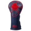 KraveGolf Stacked Smiley Originals Headcover, dunkelblau/rot, Fairwayholz