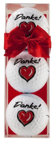 Golfball-Set &quote;Danke&quote;