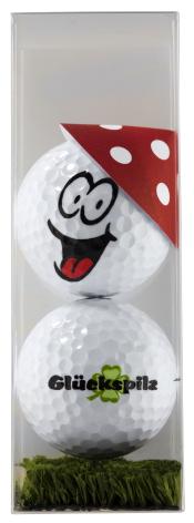 Golfball-Set &quote;Glückspilz&quote;