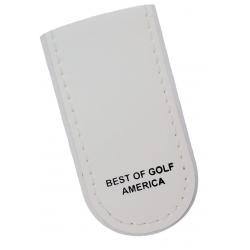 Crocodily Clip SoftMagnetklemme für Ballmarker weiss ohne Sparkle