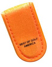 Crocodily Clip Soft-Magnetklemme für Ballmarker, orange