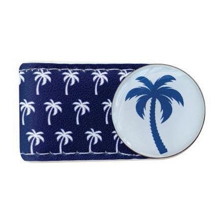 Crocodily Clip Ballmarker-Set, Palm Trees