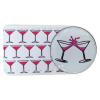 Crocodily Clip Ballmarker-Set, Martini Love