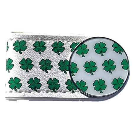 Crocodily Clip Ballmarker-Set, Shamrocks