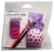 Crocodily Geschenk-Set 21 Smiley Pink