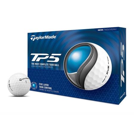 TaylorMade Golfball Tour Preferred TP5, 12 Stück, weiß