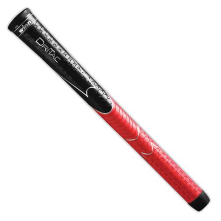 Winn Dri-Tac Soft Golfgriff, schwarz/rot