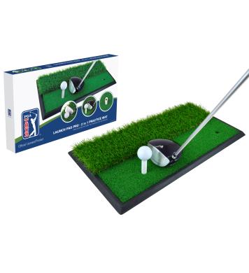 PGA Tour Launch Pad 2 in 1 Golf Übungs- und Abschlagmatte