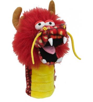 Daphne's Fun-Drache Headcover, rot