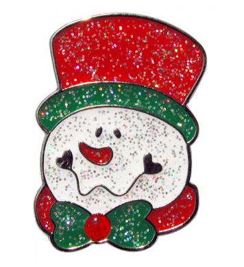 Navika Glitzy Ballmarker Snowman