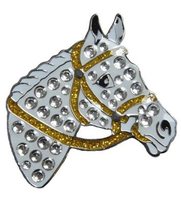 Navika Crystal Ballmarker Horse Head