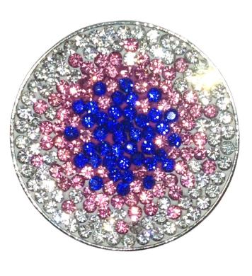 Navika Micro Pavé Crystal Ballmarker Twilight