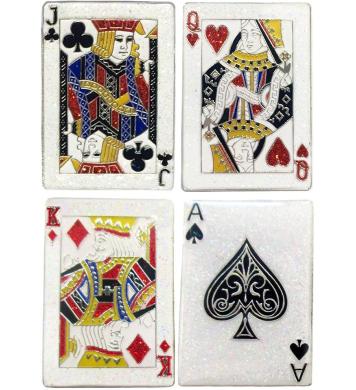 Navika Glitzy Ballmarker Spielkarten