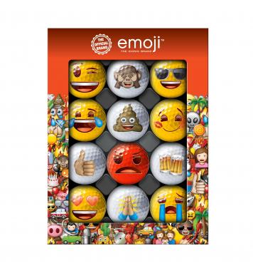 Emoji® 12er Golfball-Set