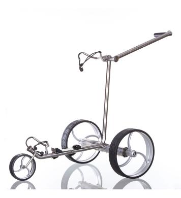 trendGOLF. Streaker S Edelstahl Elektrotrolley