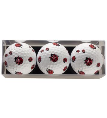 Golfball-Set Marienkäfer