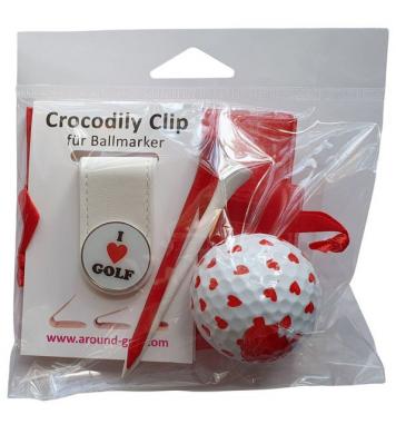 Crocodily Geschenk-Set 05 I Love Golf