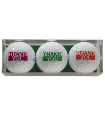 Golfball-Set Thank you